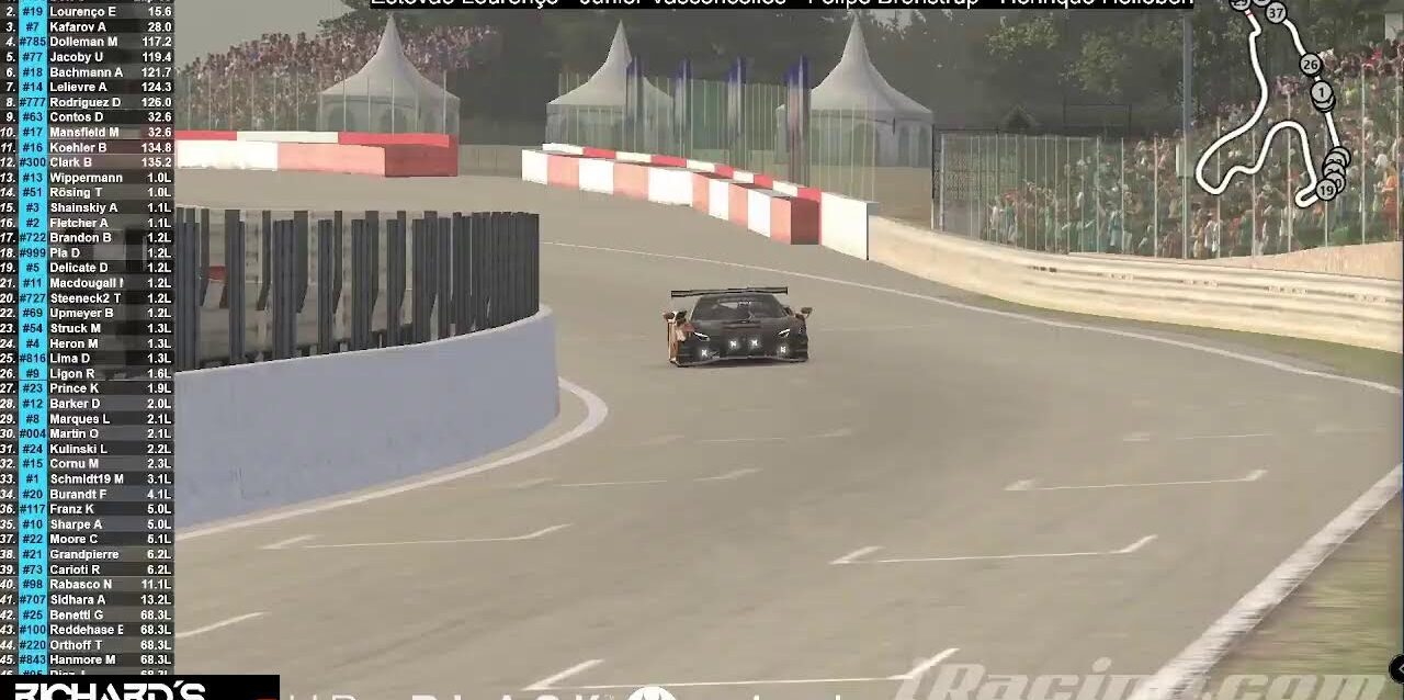 24 HORAS DE  SPA IRACING AO VIVO