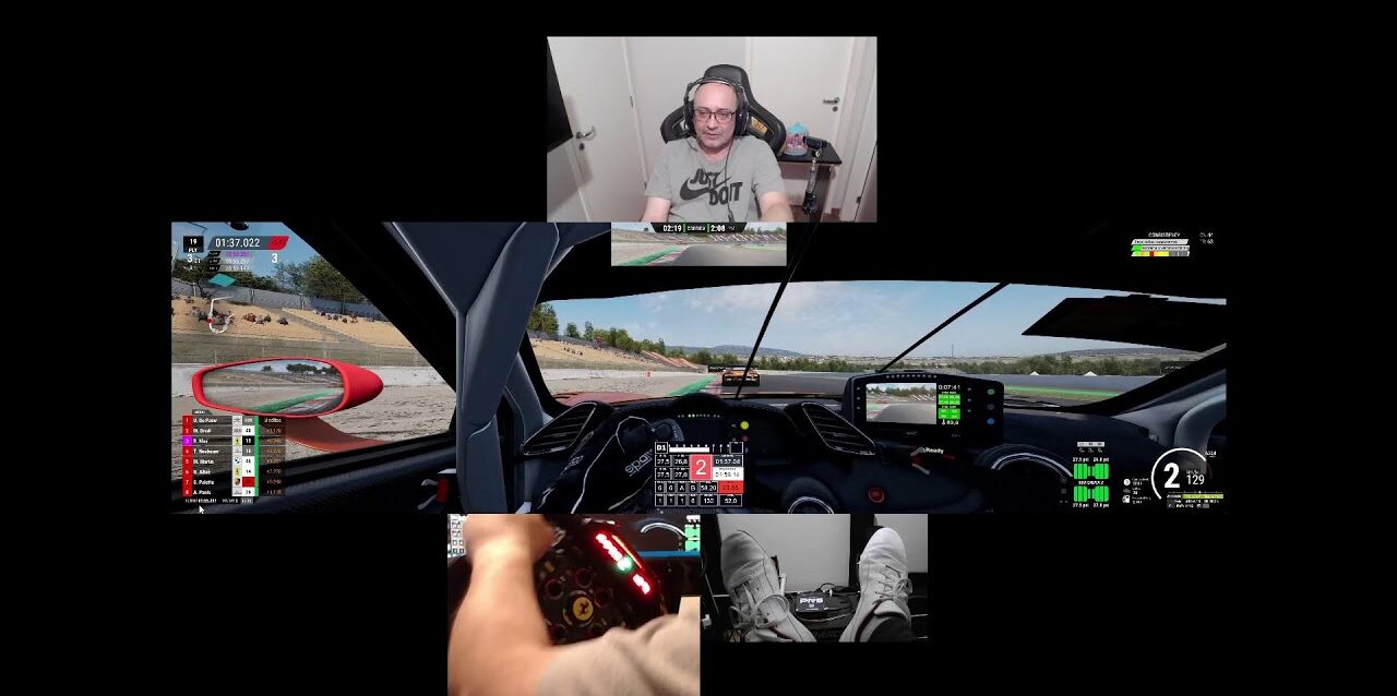 Asseto Corsa Competizione em Barcelona