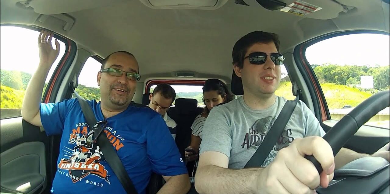 Bate Papo entre amigos. Dentro da Ford Ecosport. Episódio 2 (GoPro)