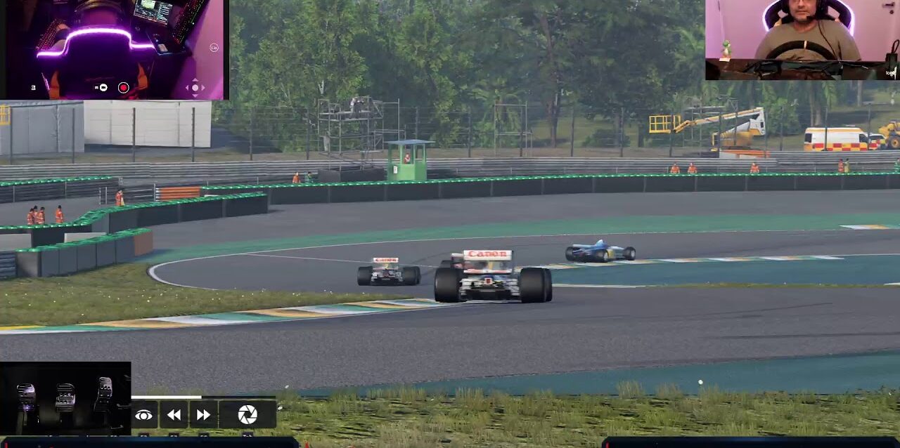 Carro-do-Senna-1991-F1-2020-Carros-Classicos.jpg Carro do Senna 1991 - F1 2020 - Carros Clássicos, GP do Brasil - Com simulador de movimentos