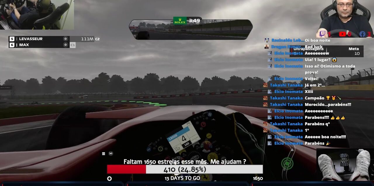 Com simulador de movimentos - F1 2020 - Nova Equipe REDBULL - Em busca do Campeonato