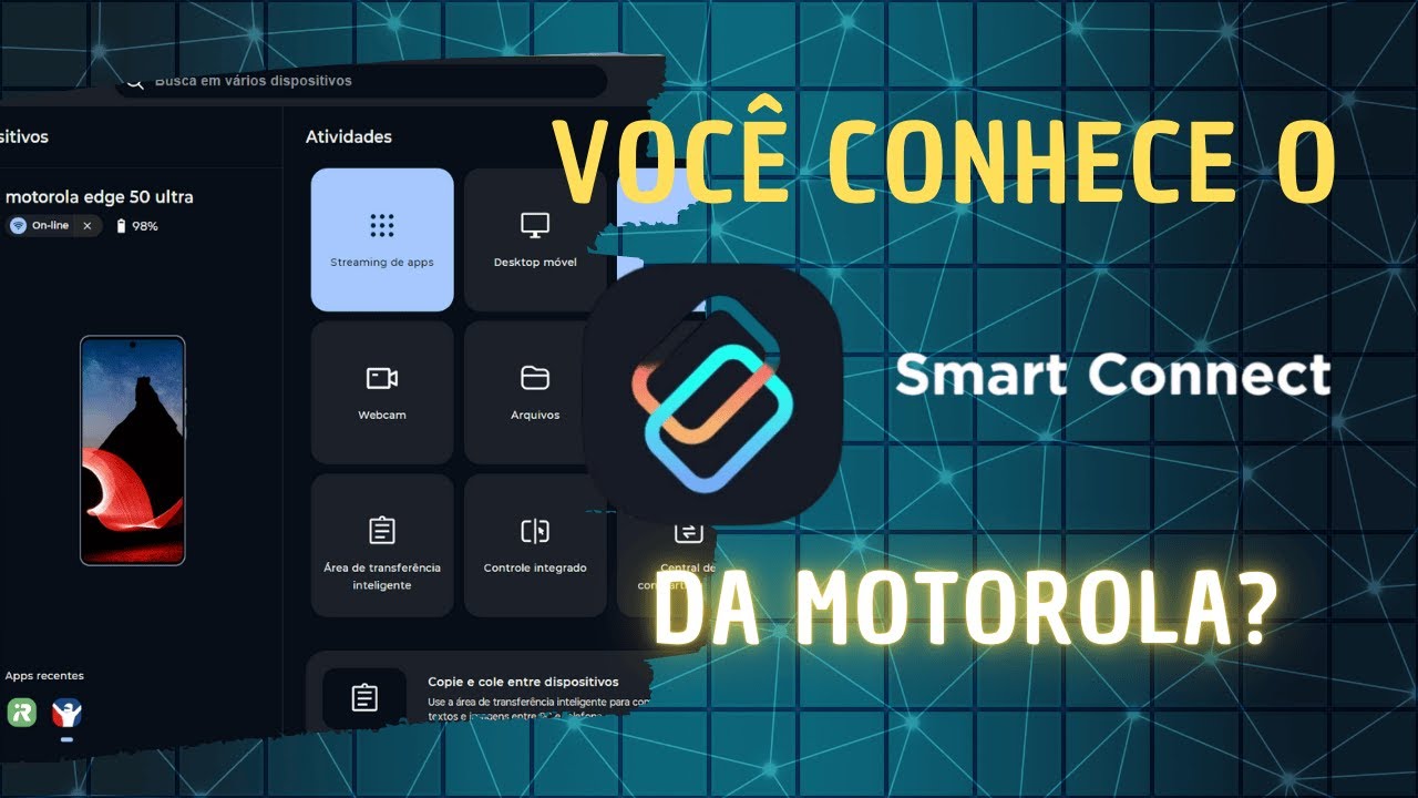 Como usar o SMART CONNECT da MOTOROLA