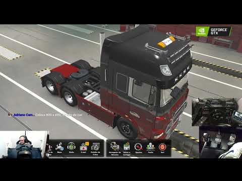 Eurotruck2 com simulador de movimentos, vamos do Paraguai até o Chile!