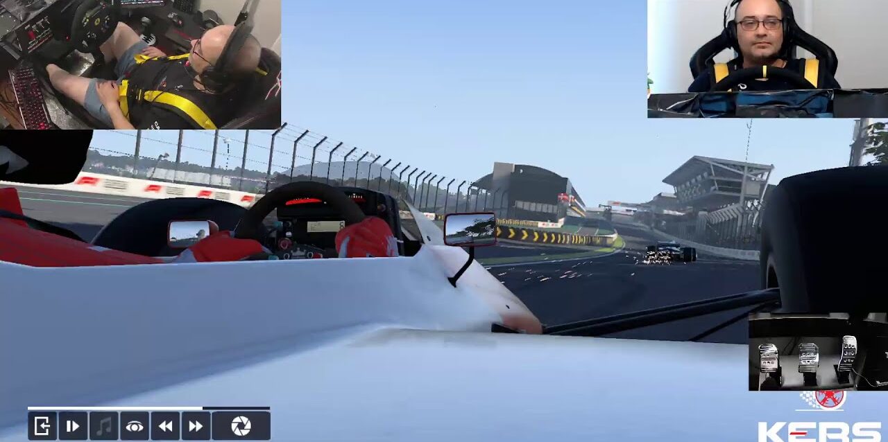 F1 2020 GP Brasil com carro do Senna