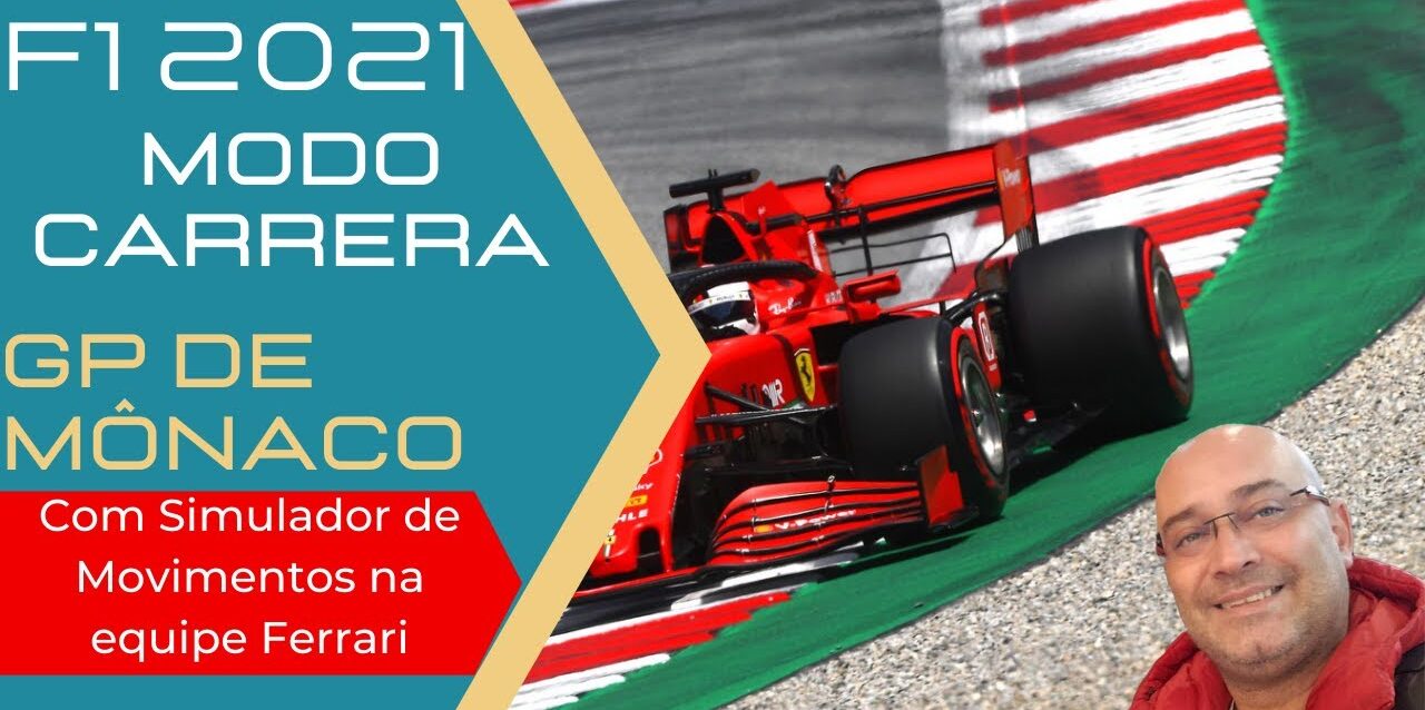 F1 2020 - GP de Mônaco com a Ferrari - Modo Carreira