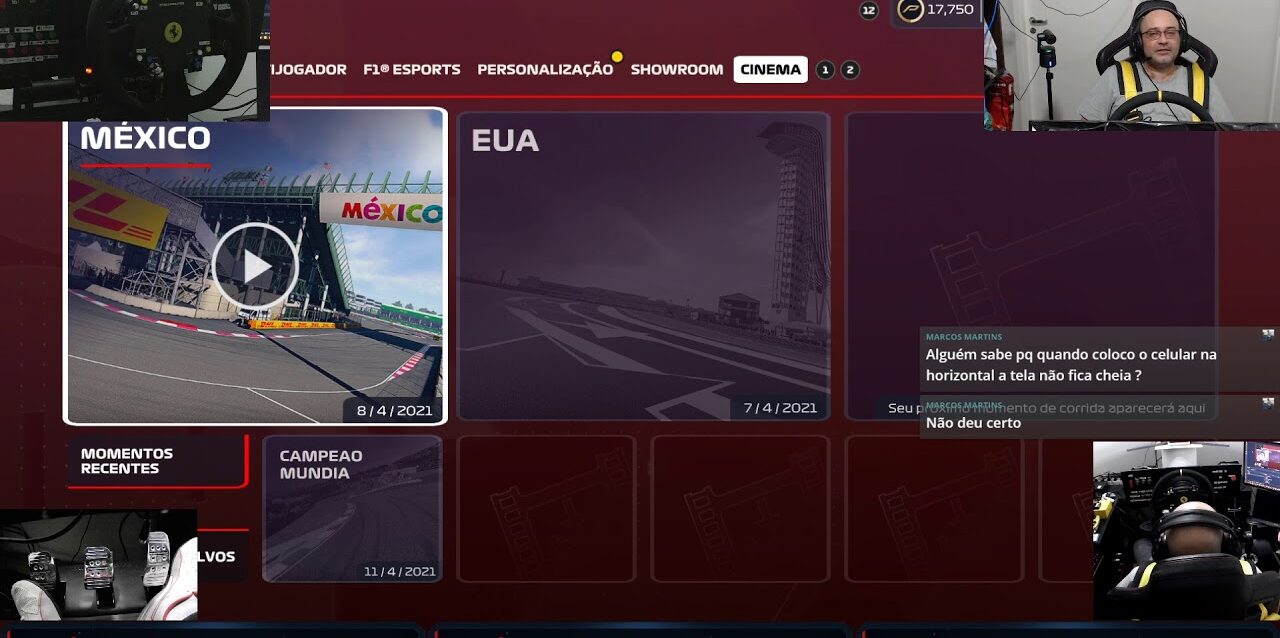 F1 2020 - GP do Brasil 50% Nível SUPREMO 110. com simulador de movimentos