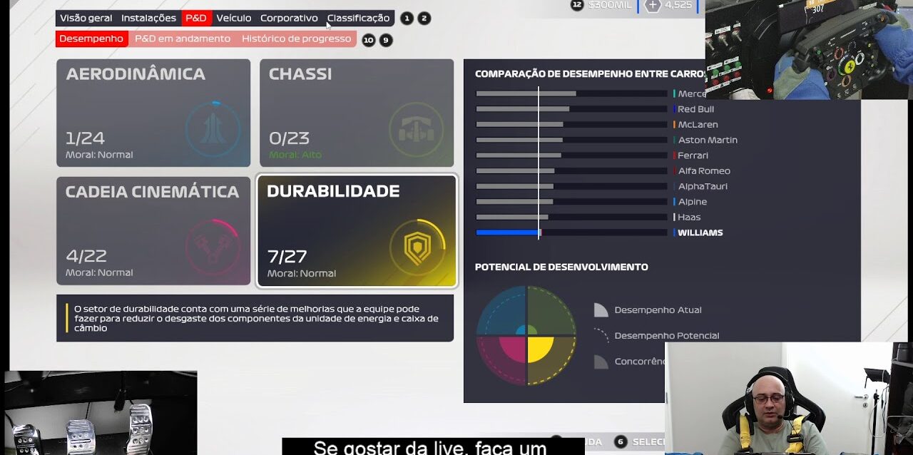 F1 2021 - GP da Áustria  Modo Carreira com simulador de movimentos