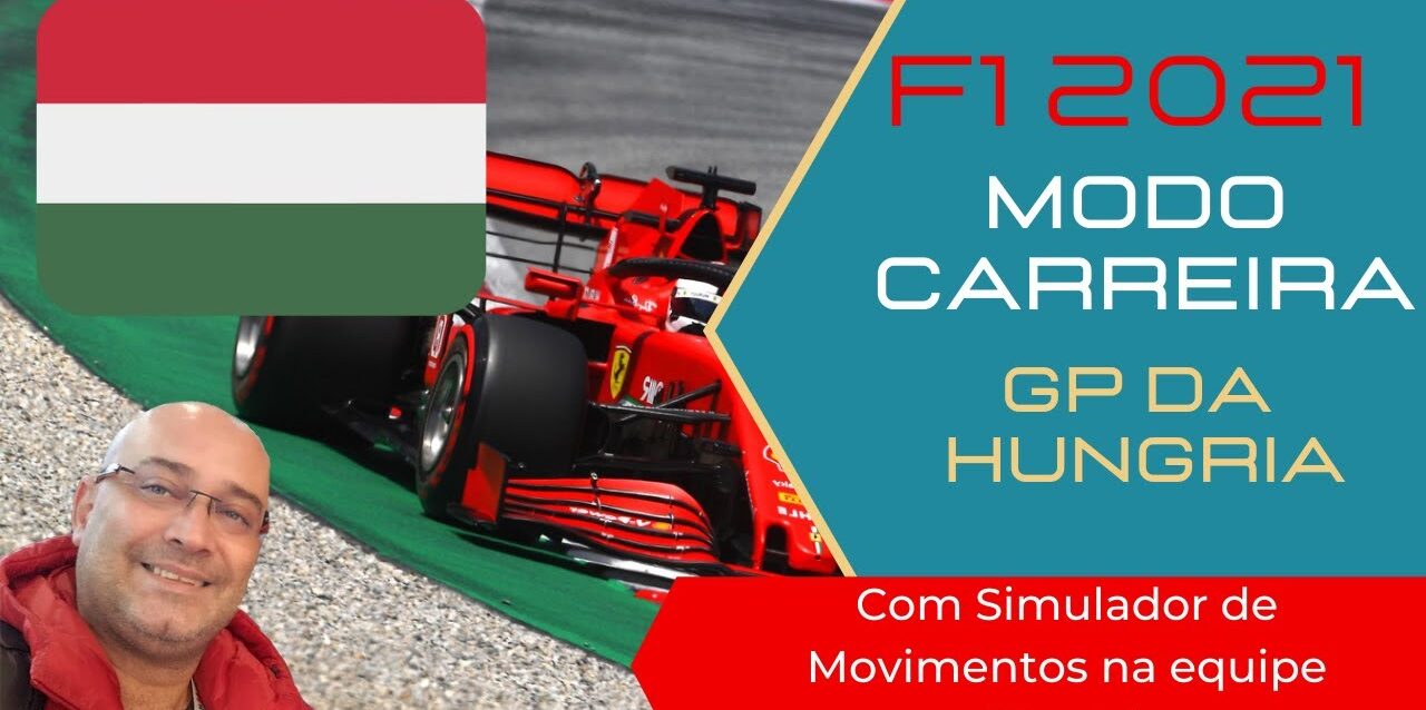 F1 2021 - GP da Hungria - Modo Carreira com a Ferrari