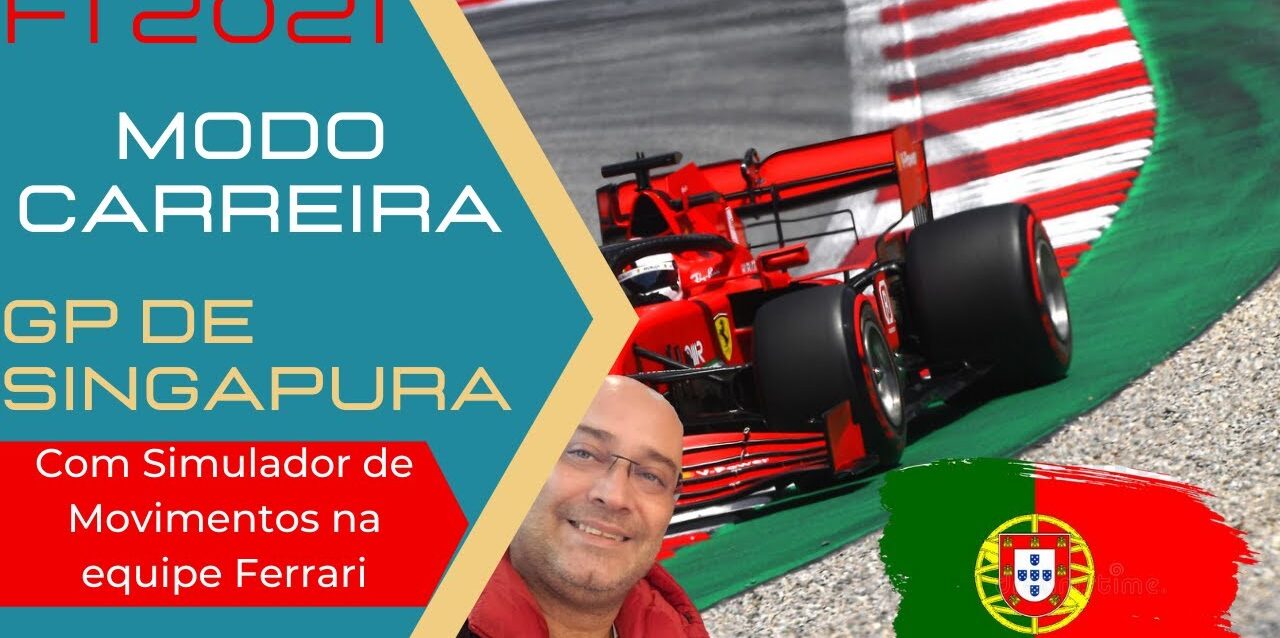 F1 2021 - GP de Singapura (De novo), modo carreira com a Ferrari