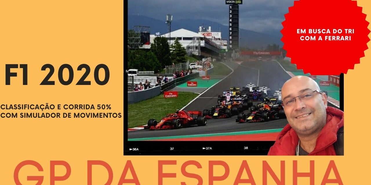 GP da Espanha - F1 2020 Classificação e Corrida 50%