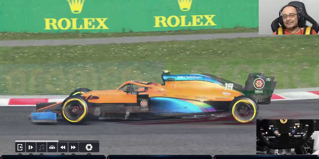 GP da Hungria - Classificação e Corrida 50% com simulador de movimentos, modo Carreira