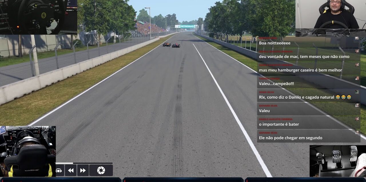 GP do México, valendo Título - F1 2020 sem Assistência no carro, com um simulador de movimentos