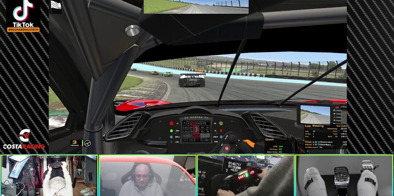 Hoje é INTERLAGOS- Iracing - Ferrari