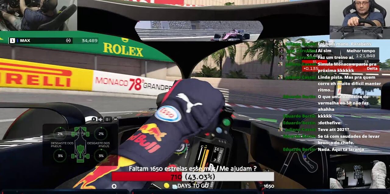 Live - Segunda corrida GP da Espanha, agora com a Red Bull e temos  um simulador de movimentos reais