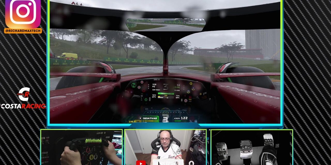 Matando a Saudade do F1 22 em Interlagos