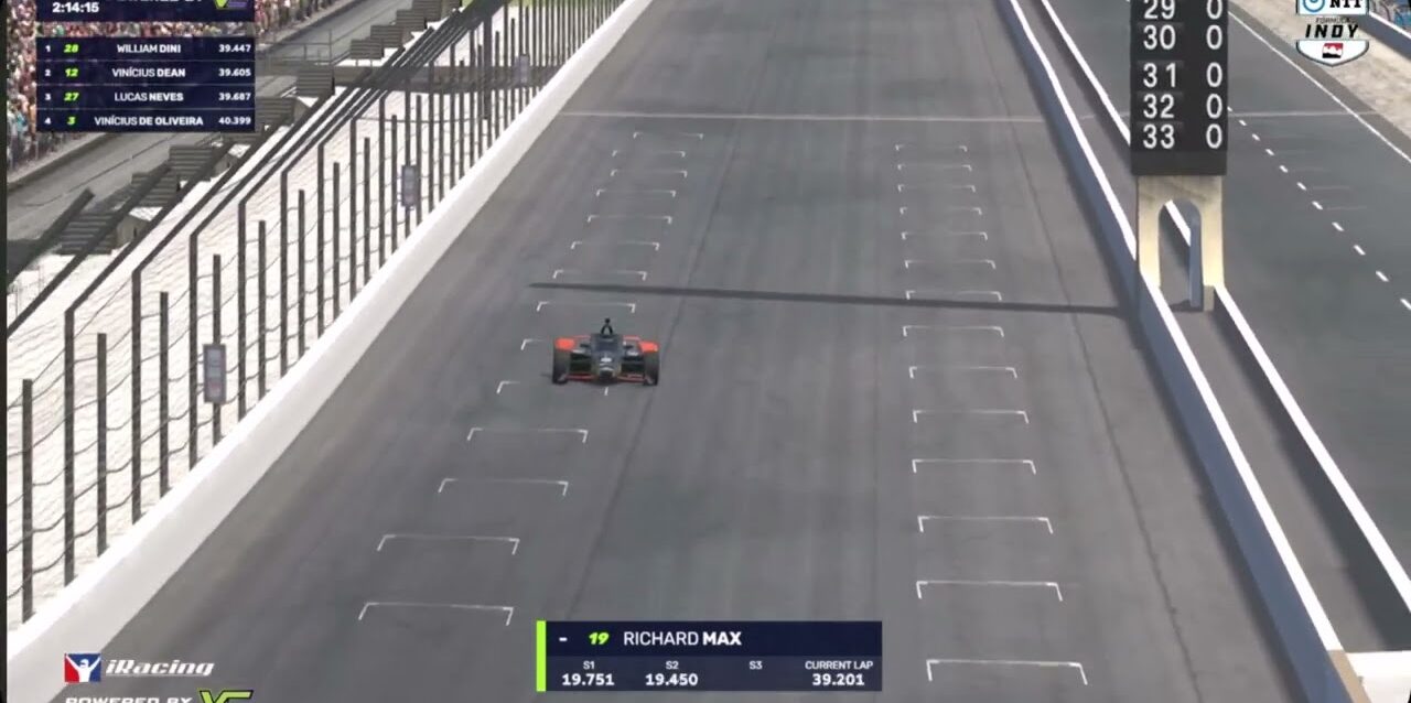 Minha Volta de Qualy indy 500