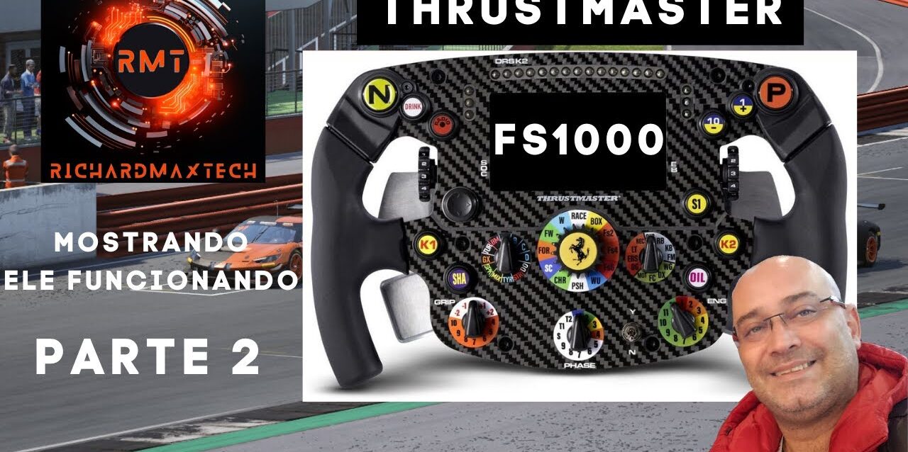 Mostrando o funcionamento do volante Thrustmaster FS1000 - PARTE 2