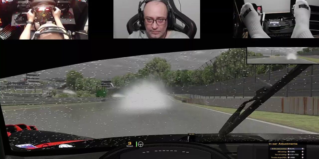 TESTANDO CHUVA NO IRACING