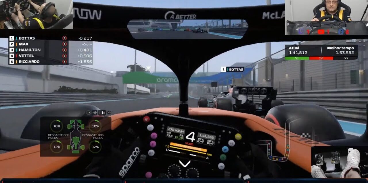 Ultima corrida do mundial, Valendo Título - Corrida 100%