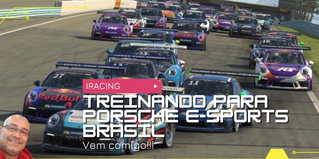 iRacing - Porsche e-sports Brasil - Treinos