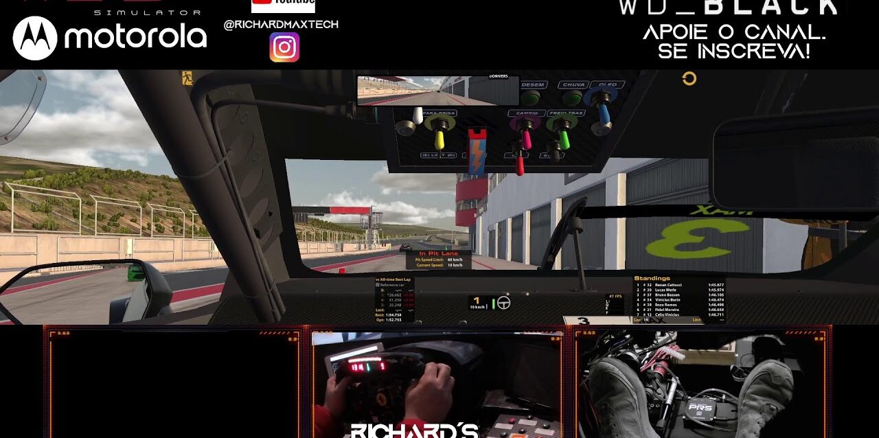 iRacing ao vivo - Seletiva Stock Car