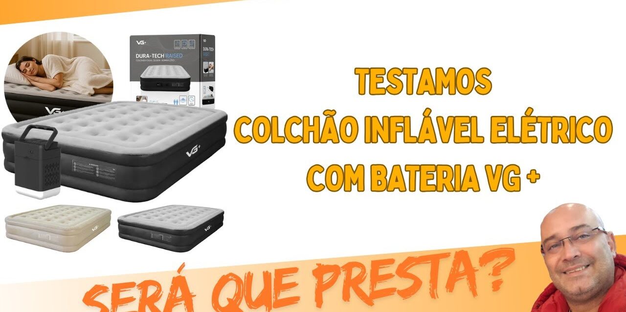 Testamos-o-Colchao-inflavel-com-bomba-embutida-da-VG-colchao.jpg Testamos o Colchão inflável com bomba embutida da VG+ #colchão