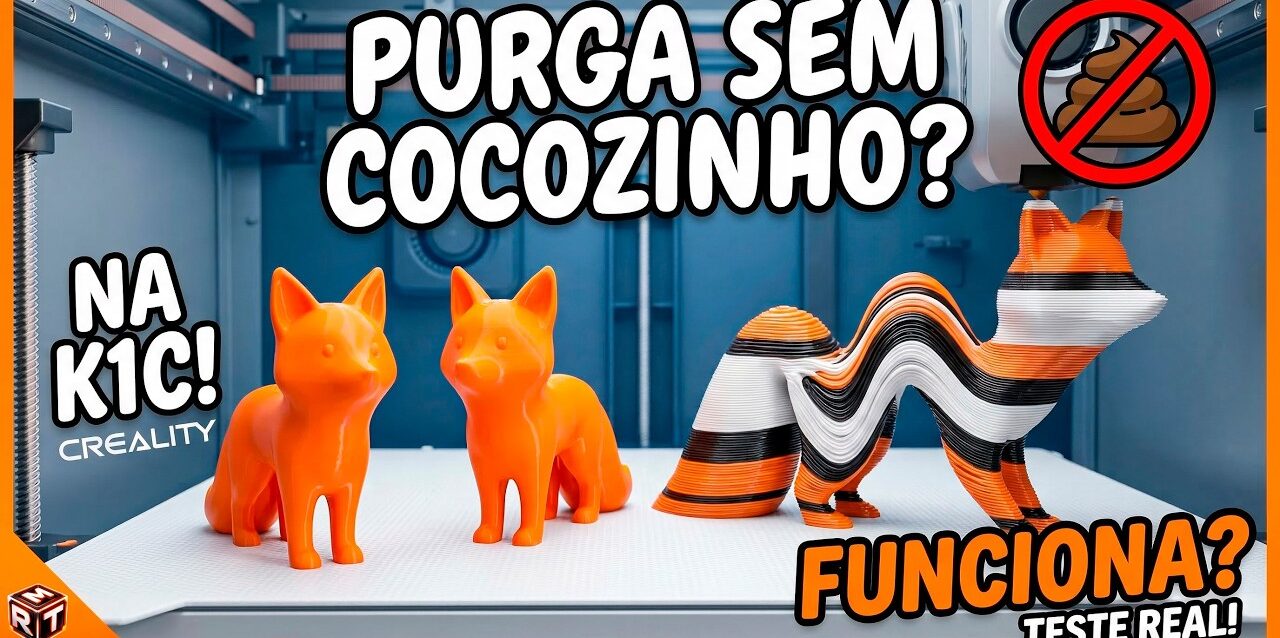 Como IMPRIMIR MULTICORES sem TORRE DE PURGA!