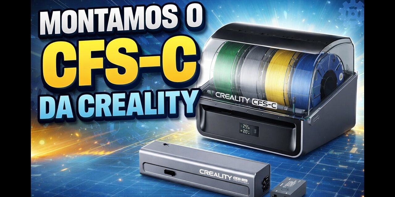 Como Instalar o CFS da Creality na K1C: Passo a Passo Completo!