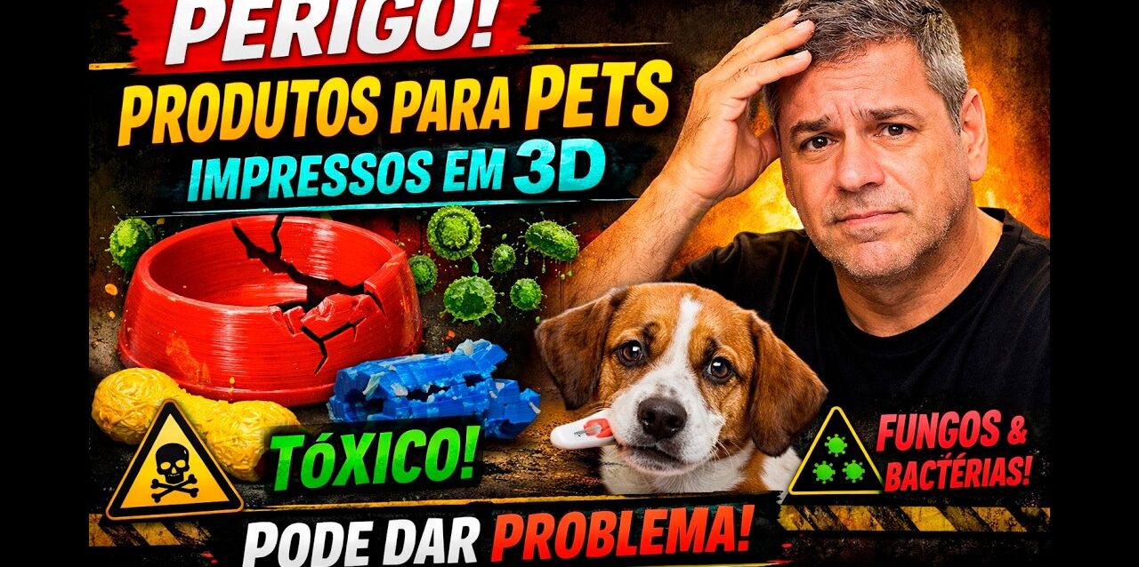 Impressao 3D para Pets Por que você deve ter MUITO cuidado